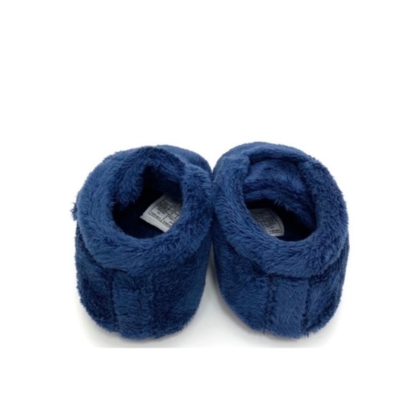 Ugg Bixbee Fleece Baby Shoes in Navy Blue Size 4/5 New with Box Style RN 88276 - Picture 8 of 15